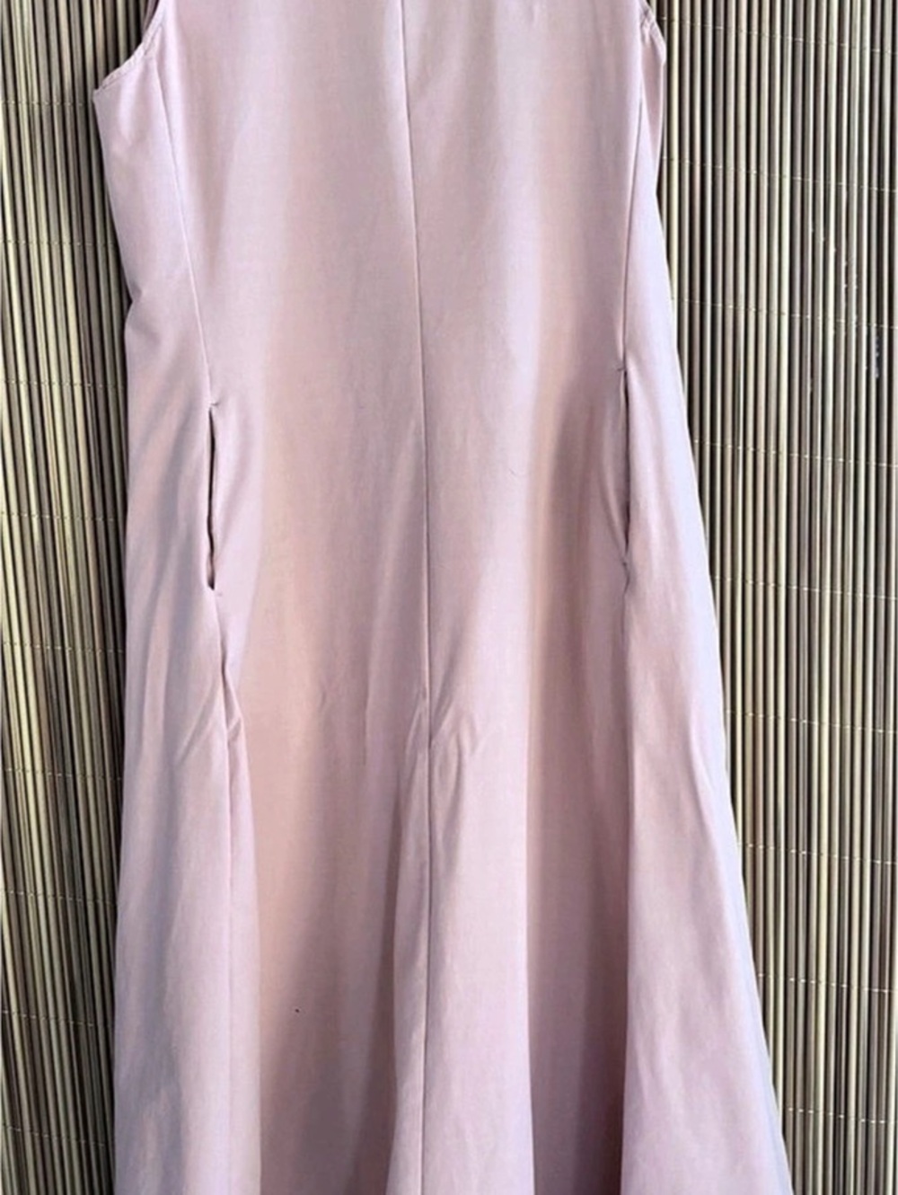 Uniqlo Pink Sleeveless Midi Dress Size Medium